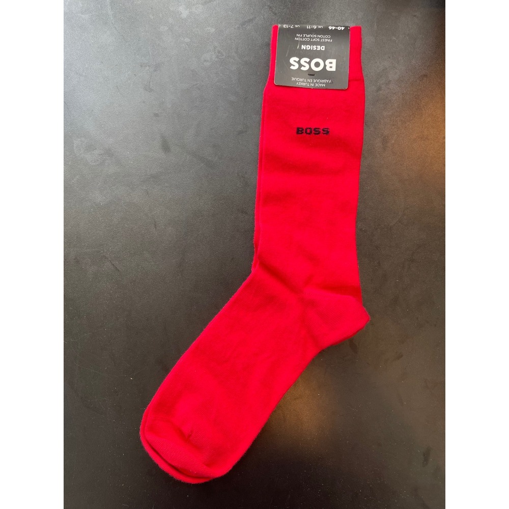 BOSS Socks Red US 7-13